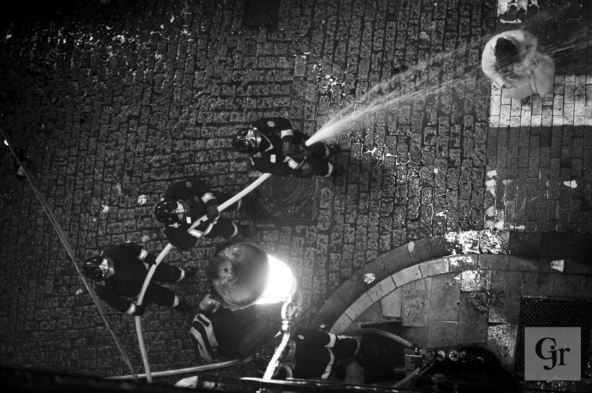 Valencia Fallas firemen